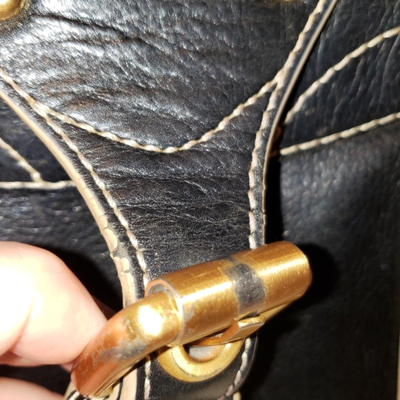 Max New York Leather Handbag - Picture 2 of 7